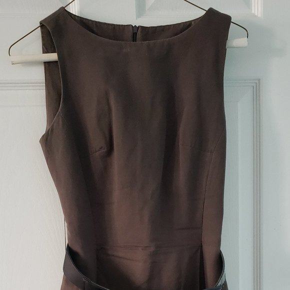 Femme de Carriere chocolate brown dress, size 30 - Picture 1 of 10